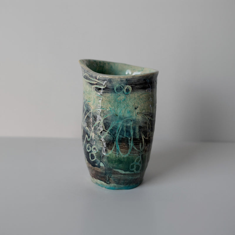 Vintage flower vase l ビンテージフラワーベース #324 – Galri B
