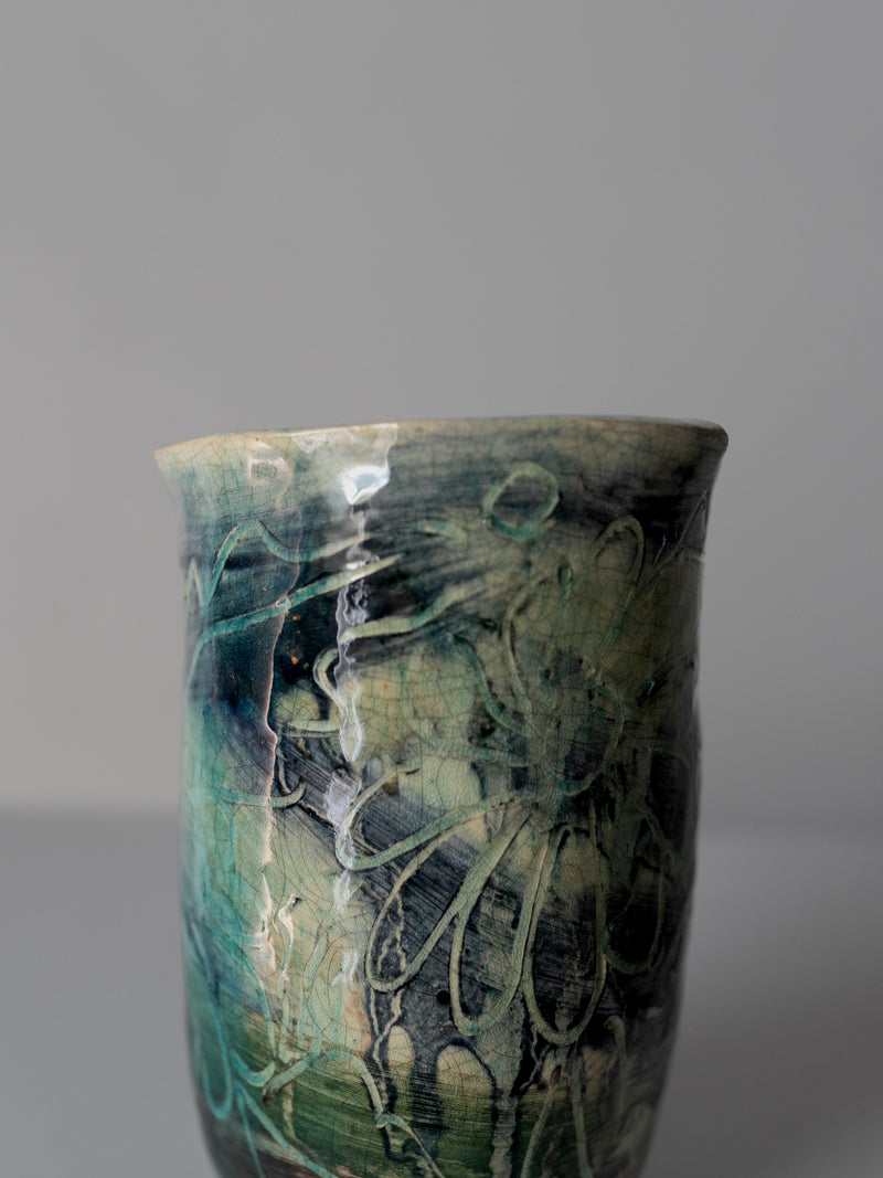 Vintage flower vase l ビンテージフラワーベース #324 – Galri B