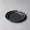 Vintage pewter plate l ビンテージピュータープレート  #144-A