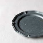 Vintage pewter plate l ビンテージピュータープレート  #144-A