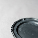 Vintage pewter plate l ビンテージピュータープレート  #144-B