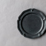 Vintage pewter plate l ビンテージピュータープレート  #144-C