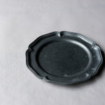 Vintage pewter plate l ビンテージピュータープレート  #144-C