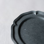 Vintage pewter plate l ビンテージピュータープレート  #144-C
