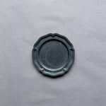 Vintage pewter plate l ビンテージピュータープレート  #144-D