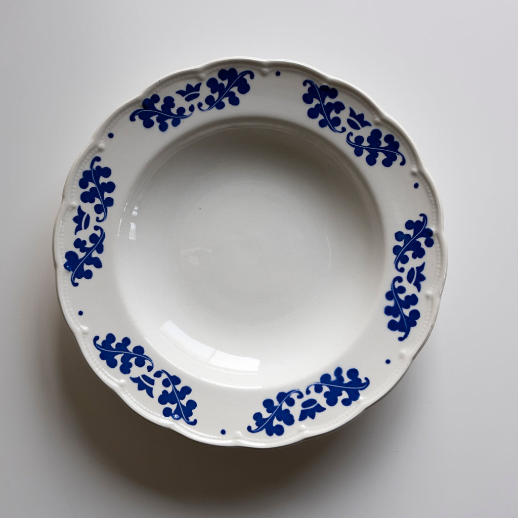 ベルギーBoch プレート BOCH ヴィンテージ 水玉プレート 22.5cm ベルギー製