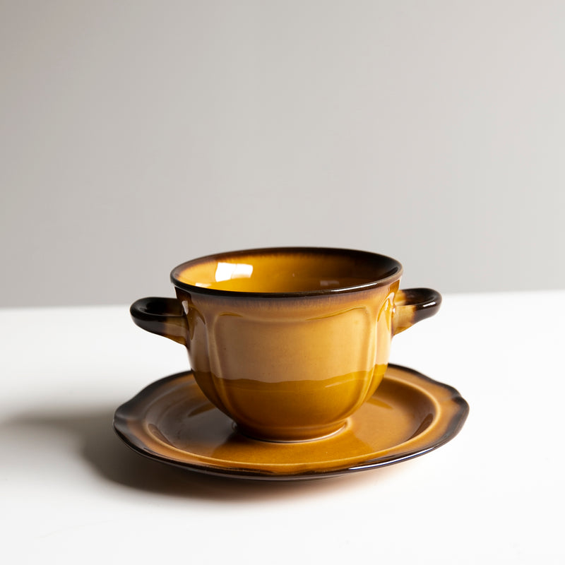 Vintage cup & saucer l ビンテージカップ＆ソーサー#088-C