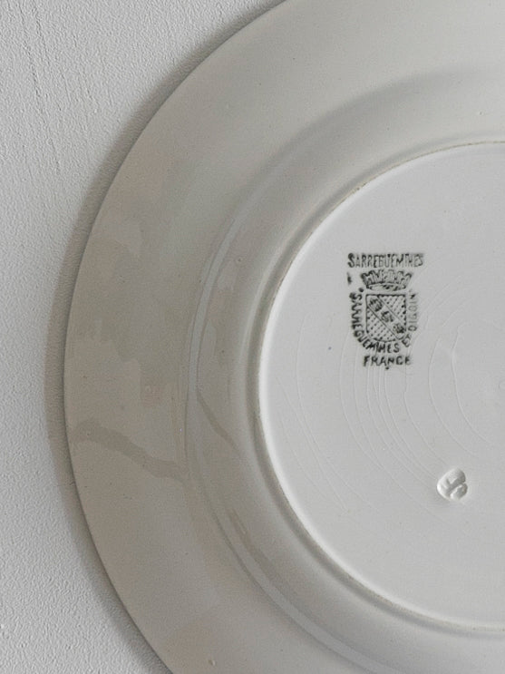 Digoin Sarreguemines “Plate 220mm”   #109