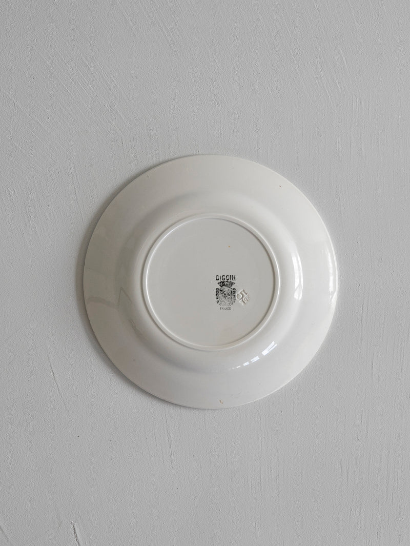 Digoin Sarreguemines “Plate 220mm”   #110