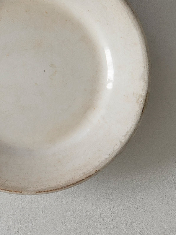"Creil et Montereau" Vintage plate l ビンテージプレート  #111-A  