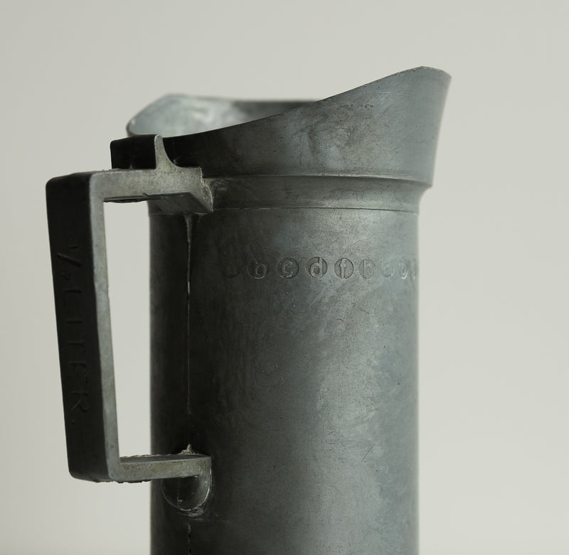 Vintage pewter cup 1/2L l ビンテージピューターカップ 1/2L  #136
