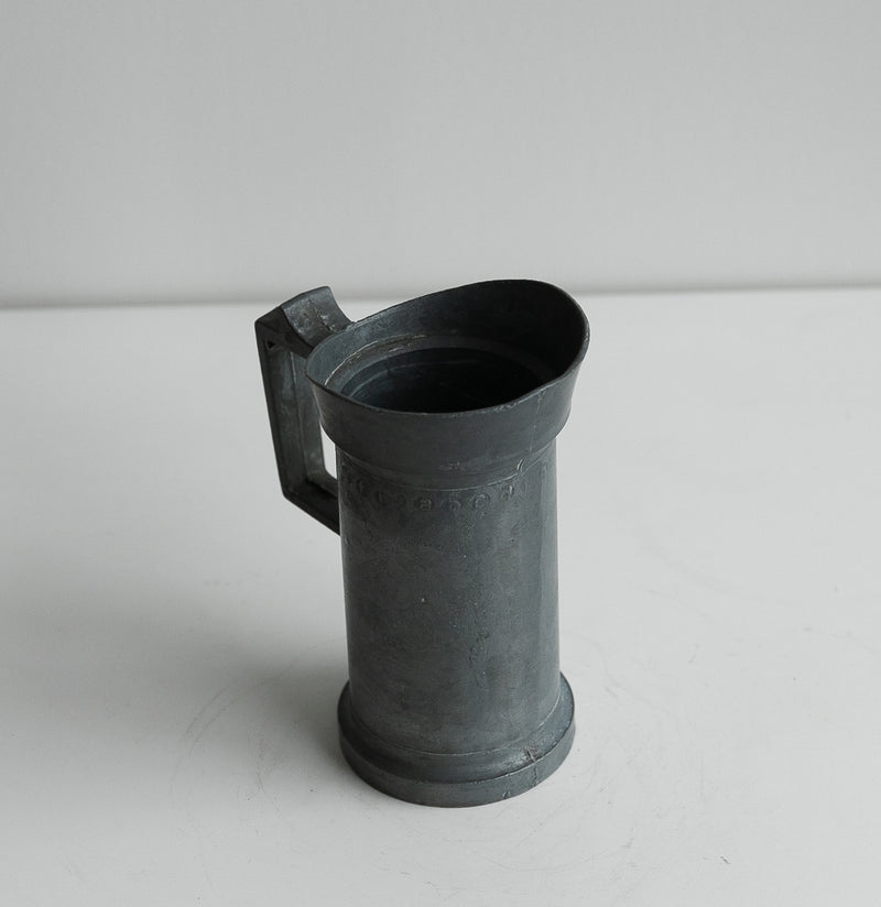 Vintage pewter cup 2dl l ビンテージピューターカップ 2dl #137