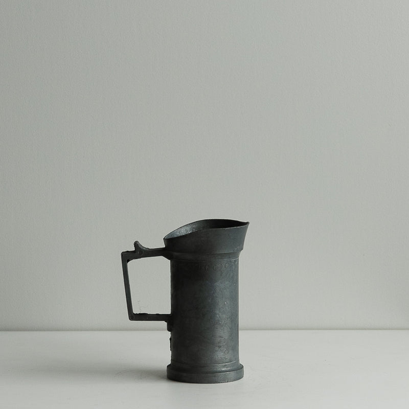 Vintage pewter cup 2dl l ビンテージピューターカップ 2dl #137